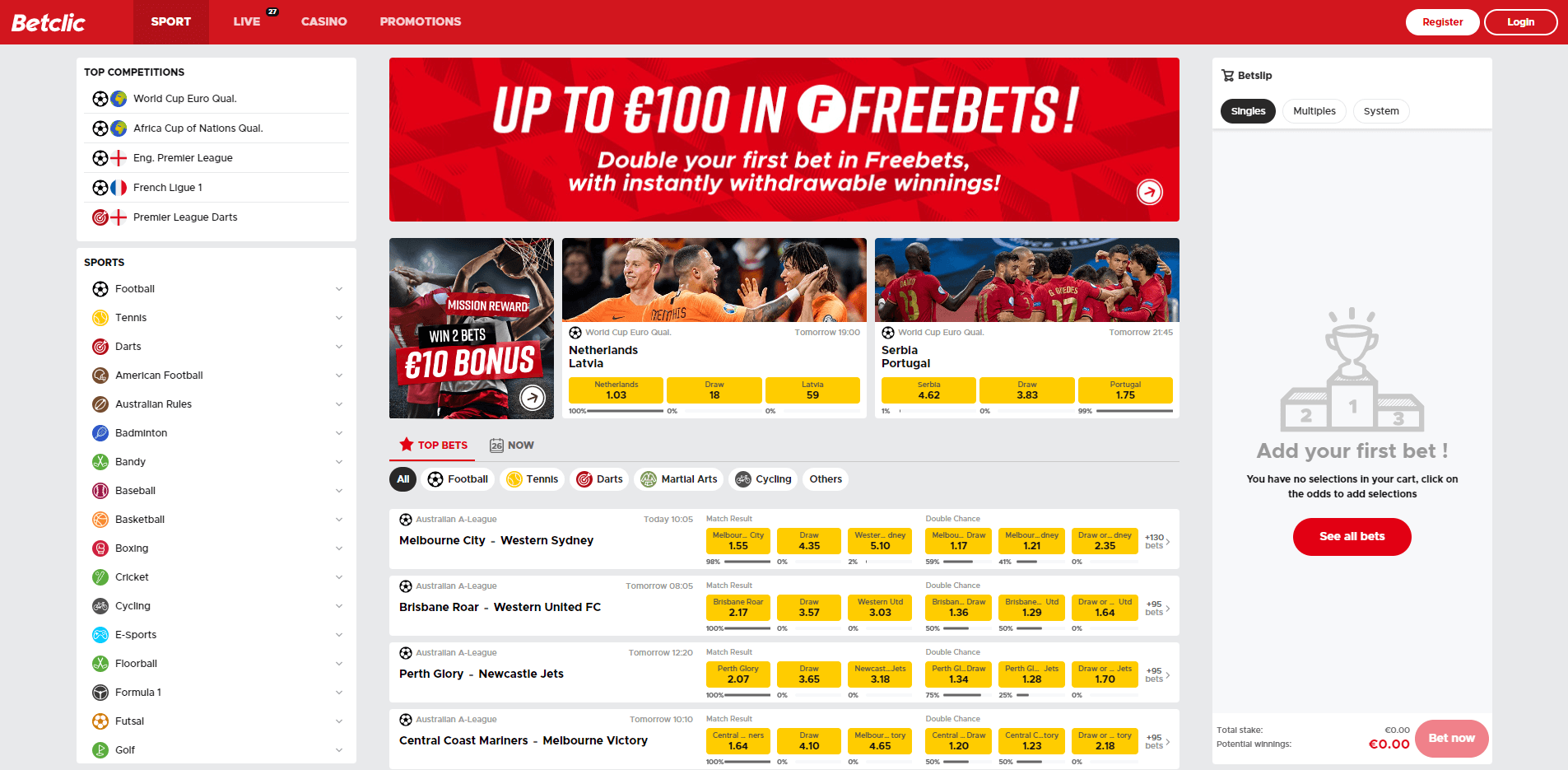 BetClic Sportsbook Review