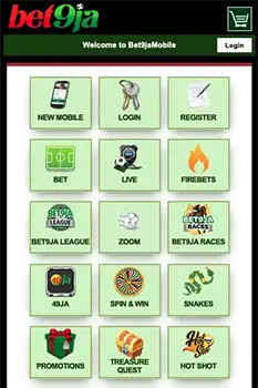 Old Mobile Bet9ja Site