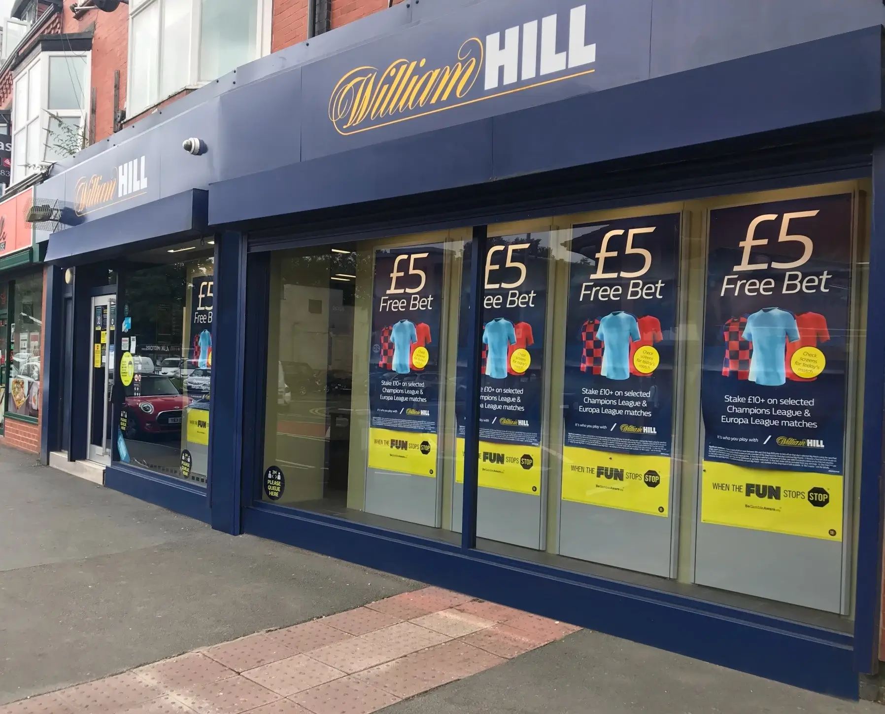William Hill betting shop