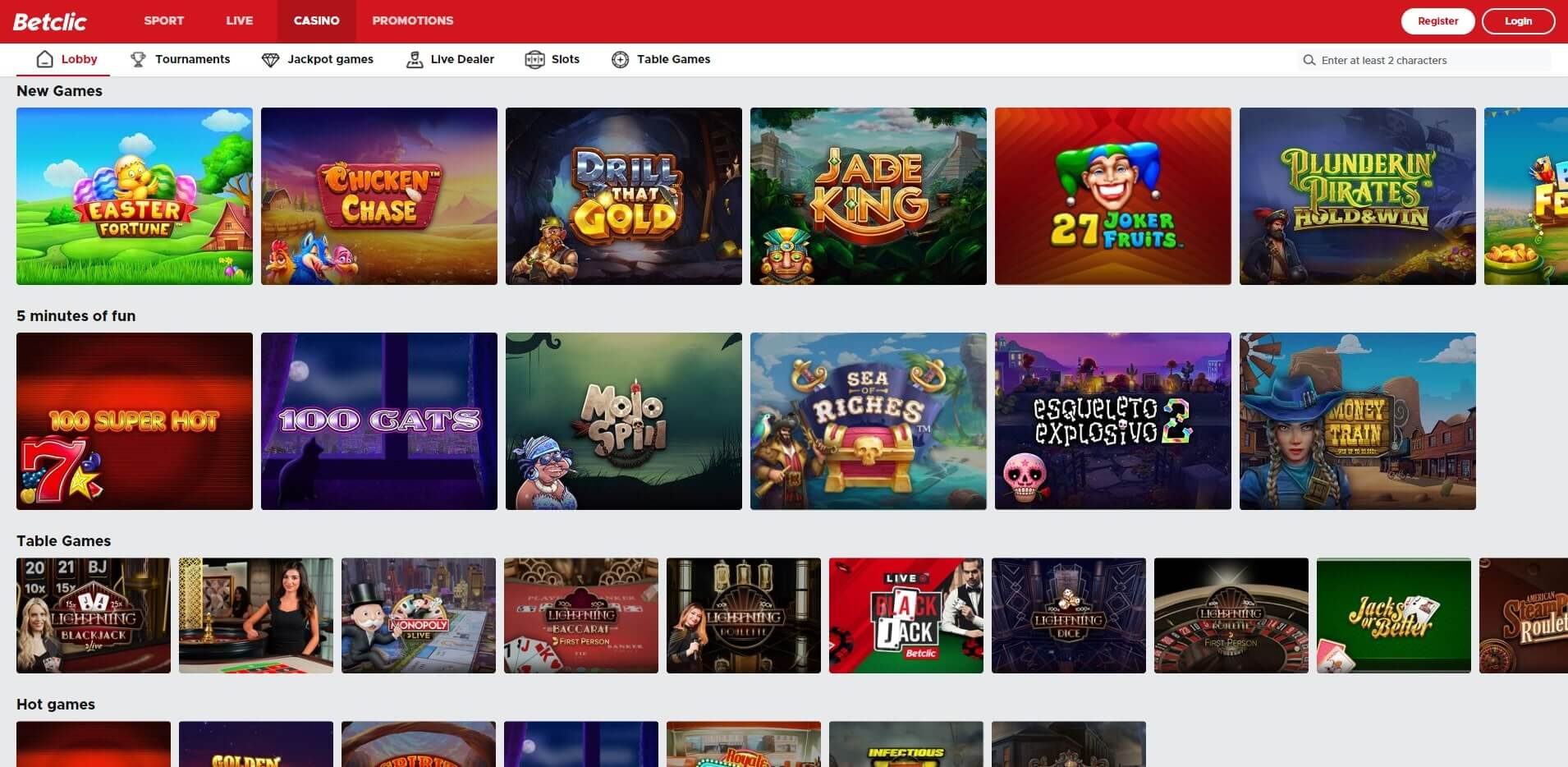 betclic casino