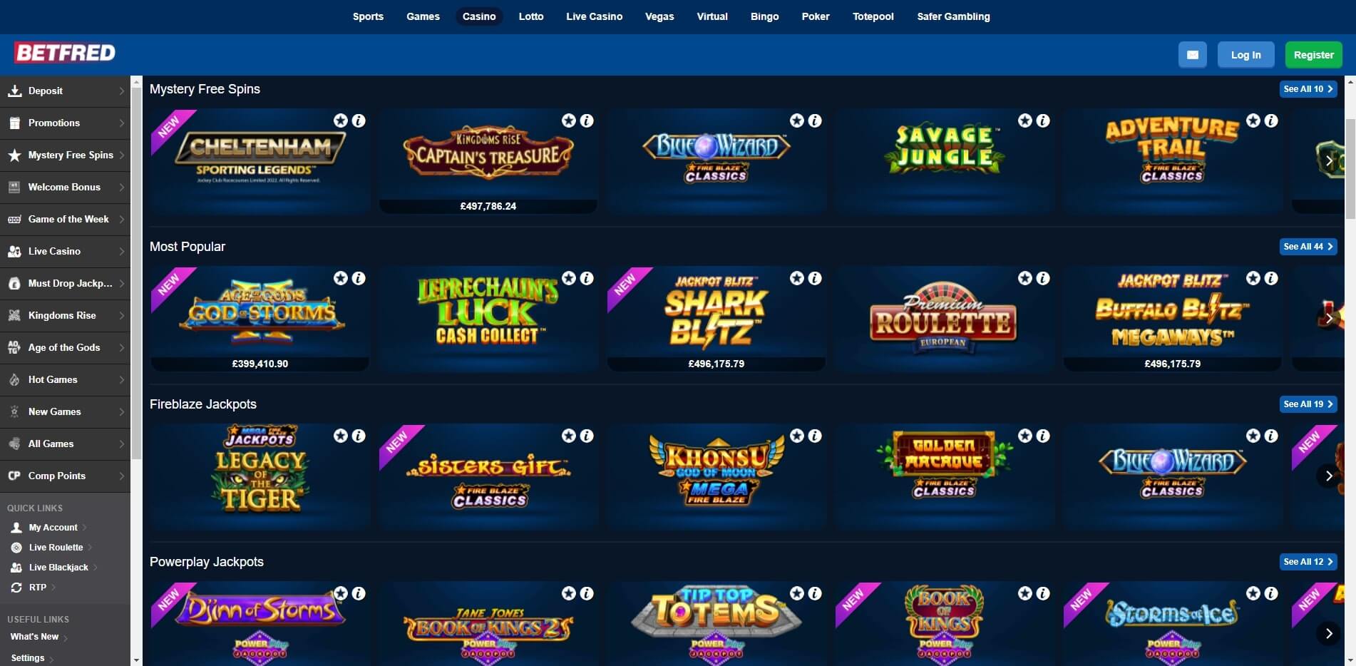 Casino Betfred