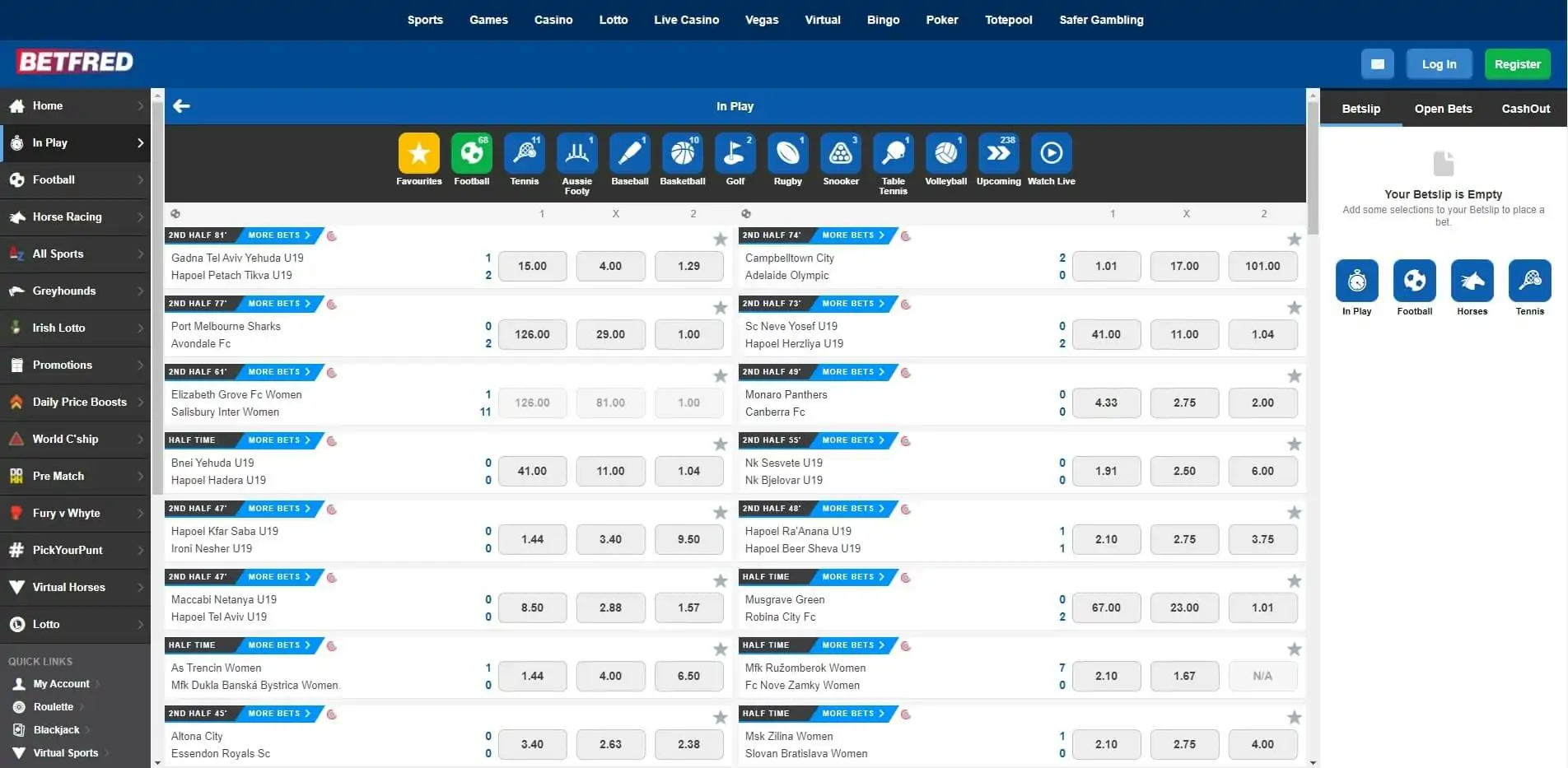 Betfred Live Betting Betfred Live Betting