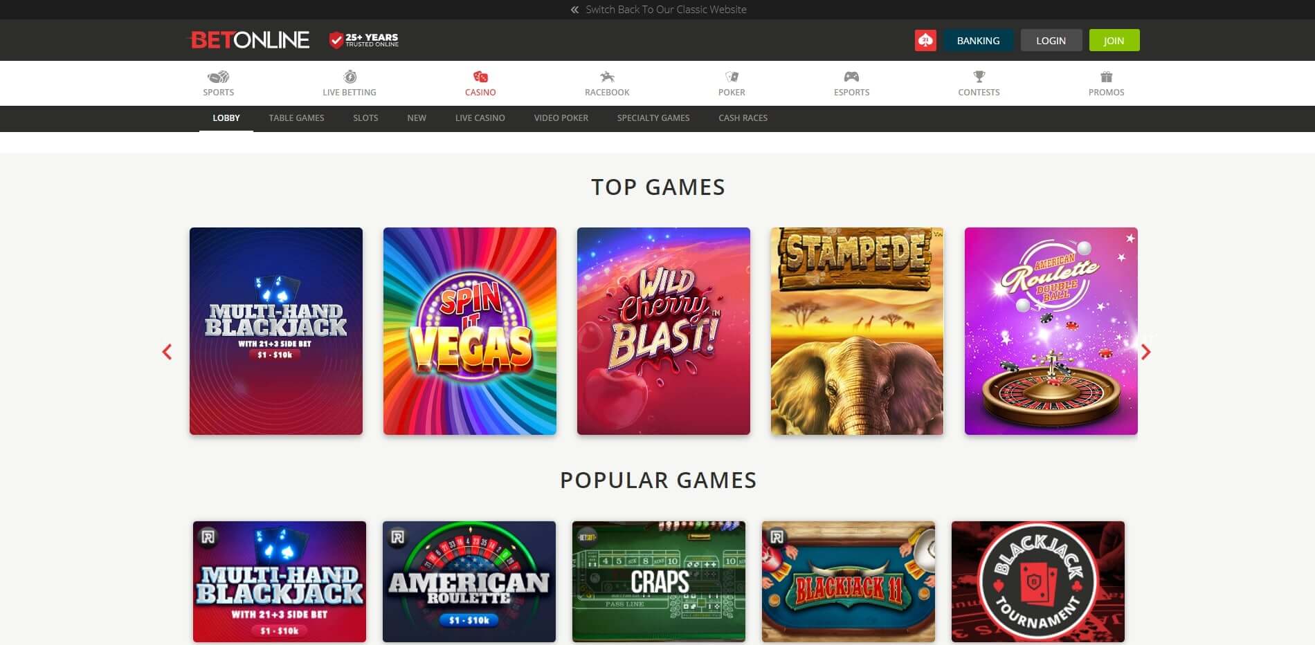 Betonline Casino Casino Betonline