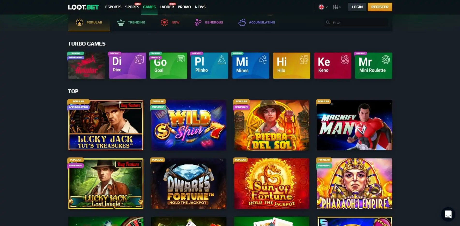Loot.bet Casino Casino Loot.bet