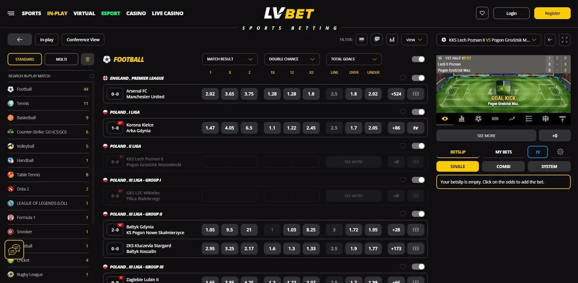 Lvbet Live Betting Live Betting Lvbet