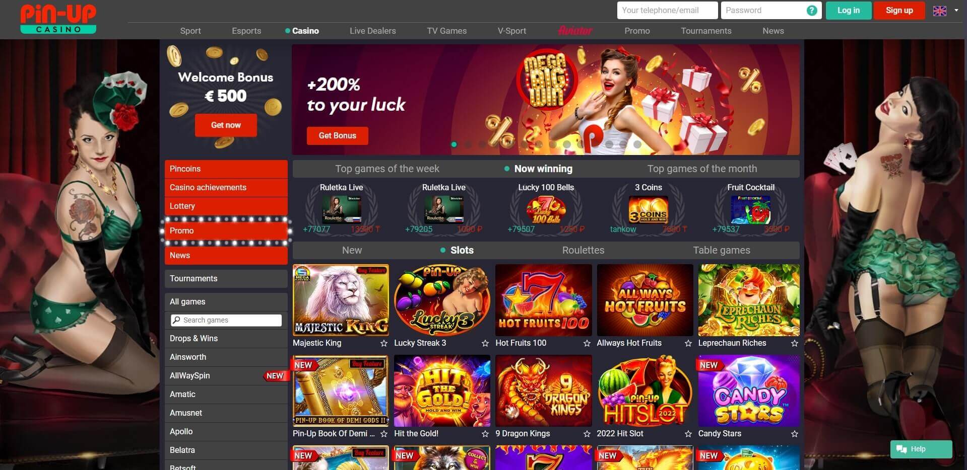 Casino Pin-Up Pin-Up Casino