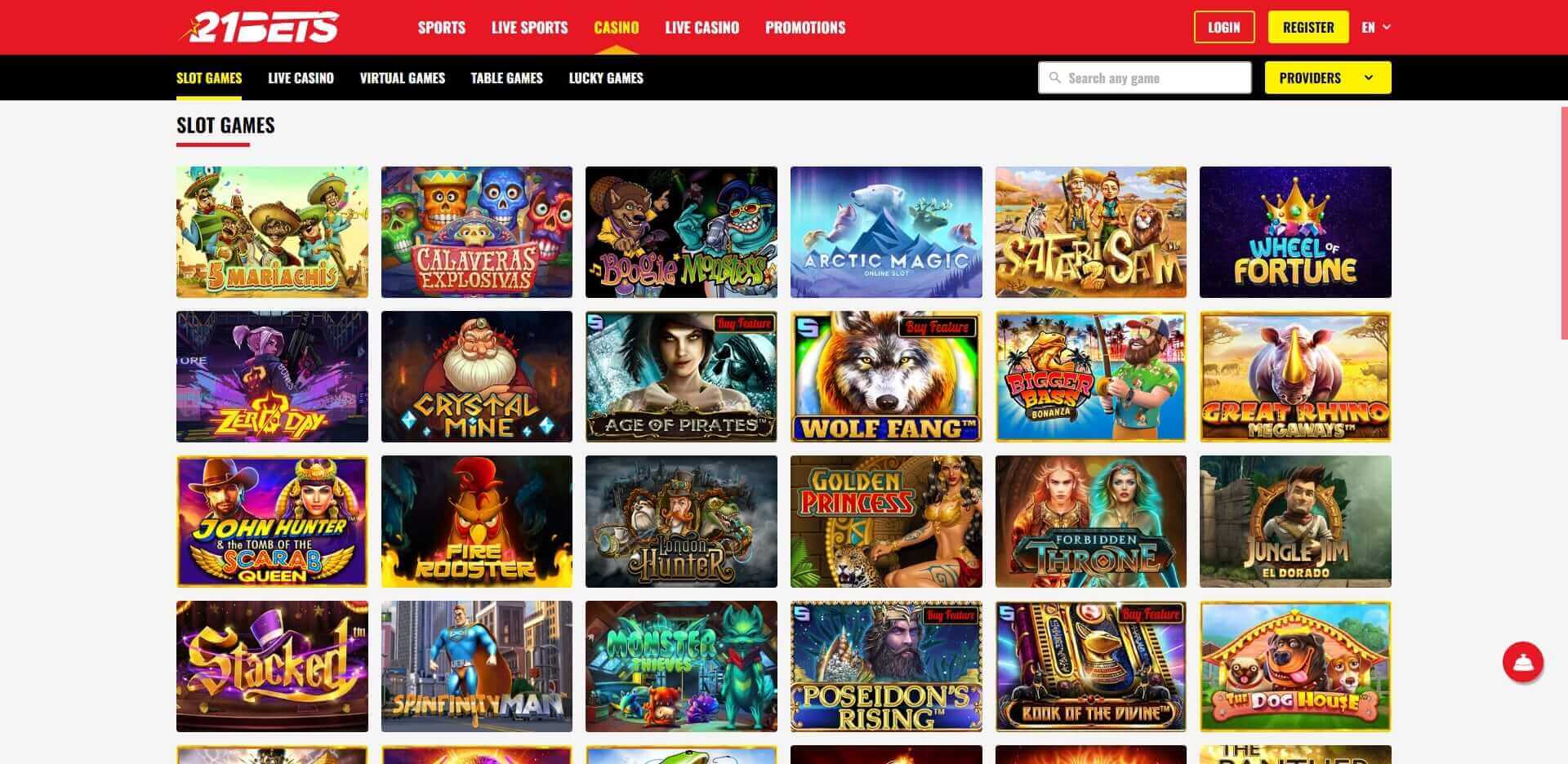Casino 21Bets 21Bets Casino