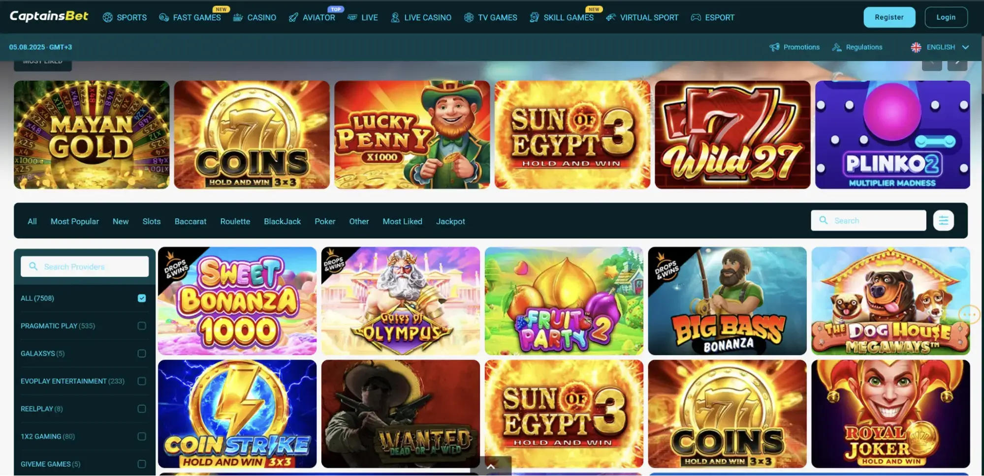 Captainsbet Casino