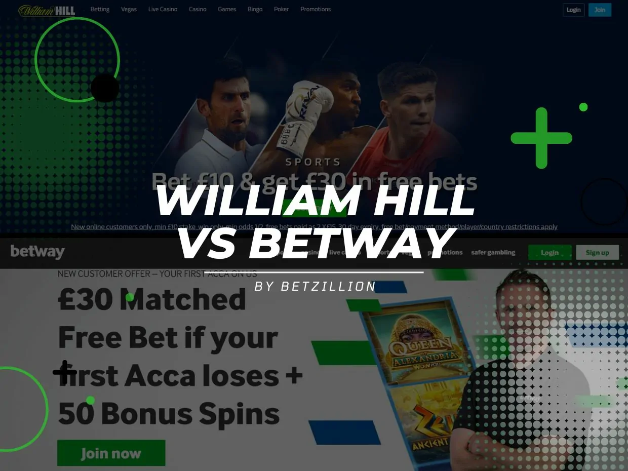 William Hill vs Betway Comparison Review