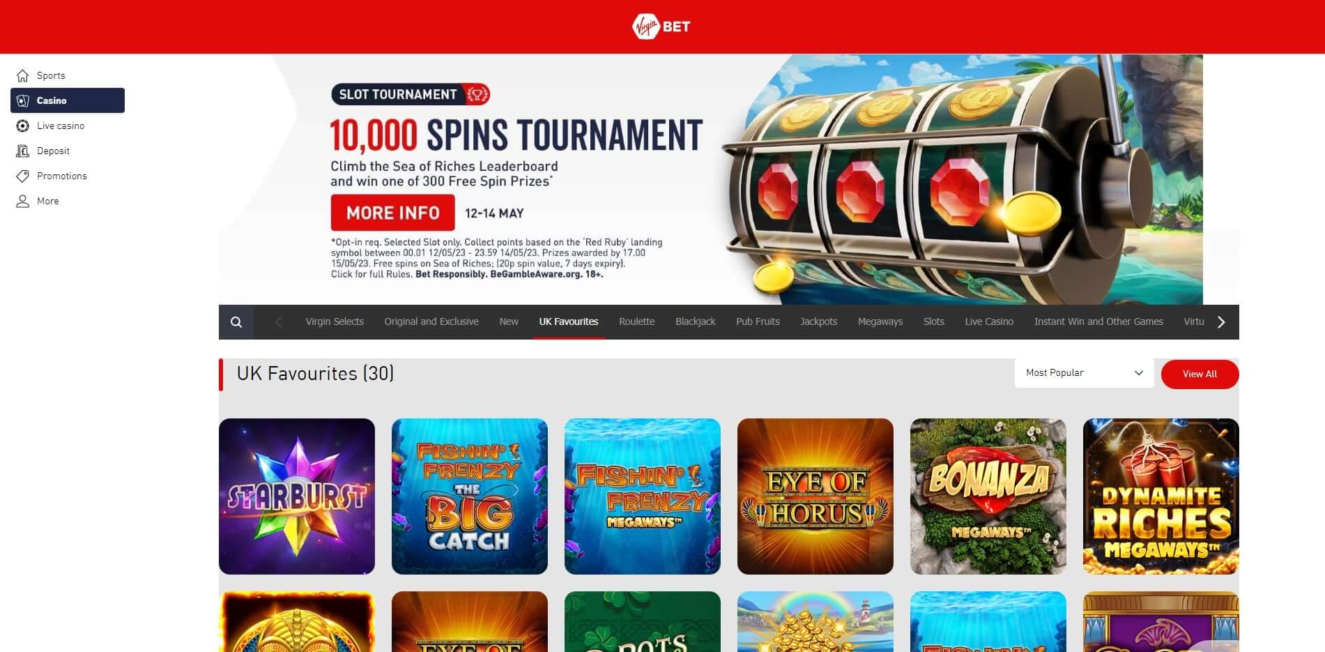 Casino Virgin Bet Virgin Bet Casino