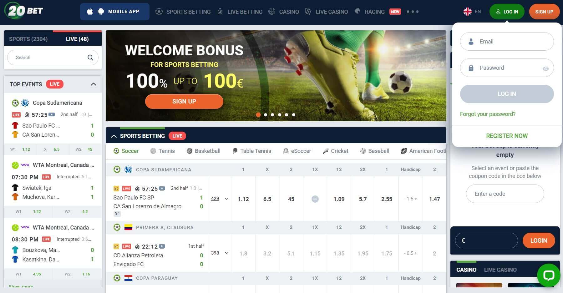 Login 20Bet 20Bet Login