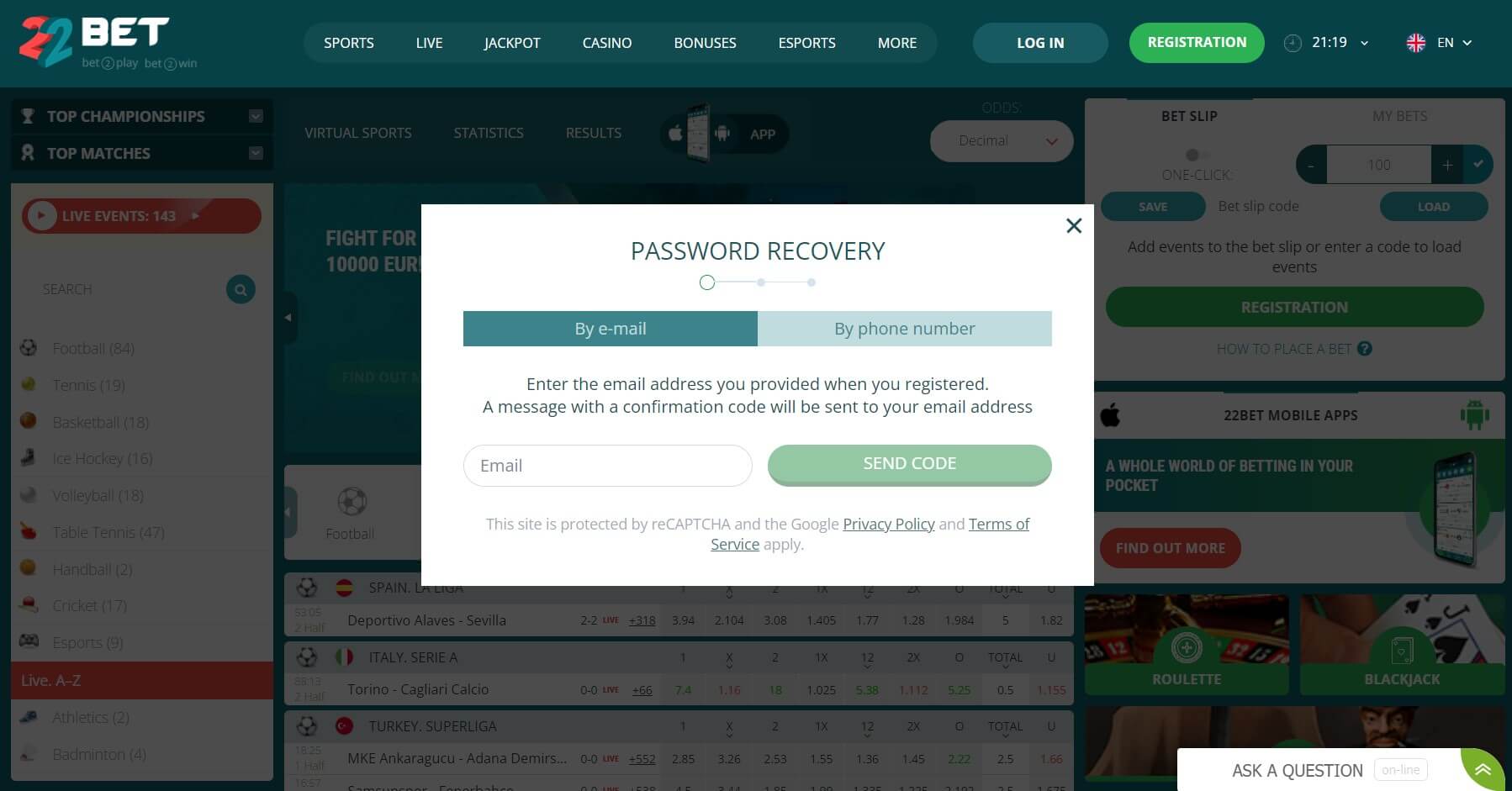 Login Problems 22Bet 22Bet Login Problems