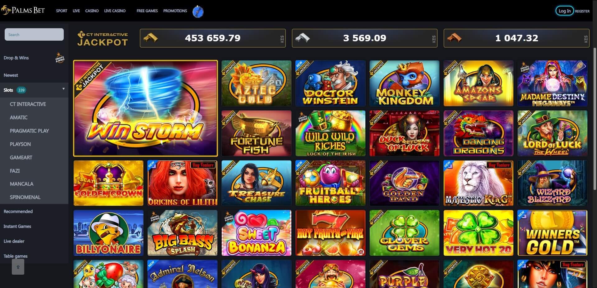 Palms Bet Kenya Casino