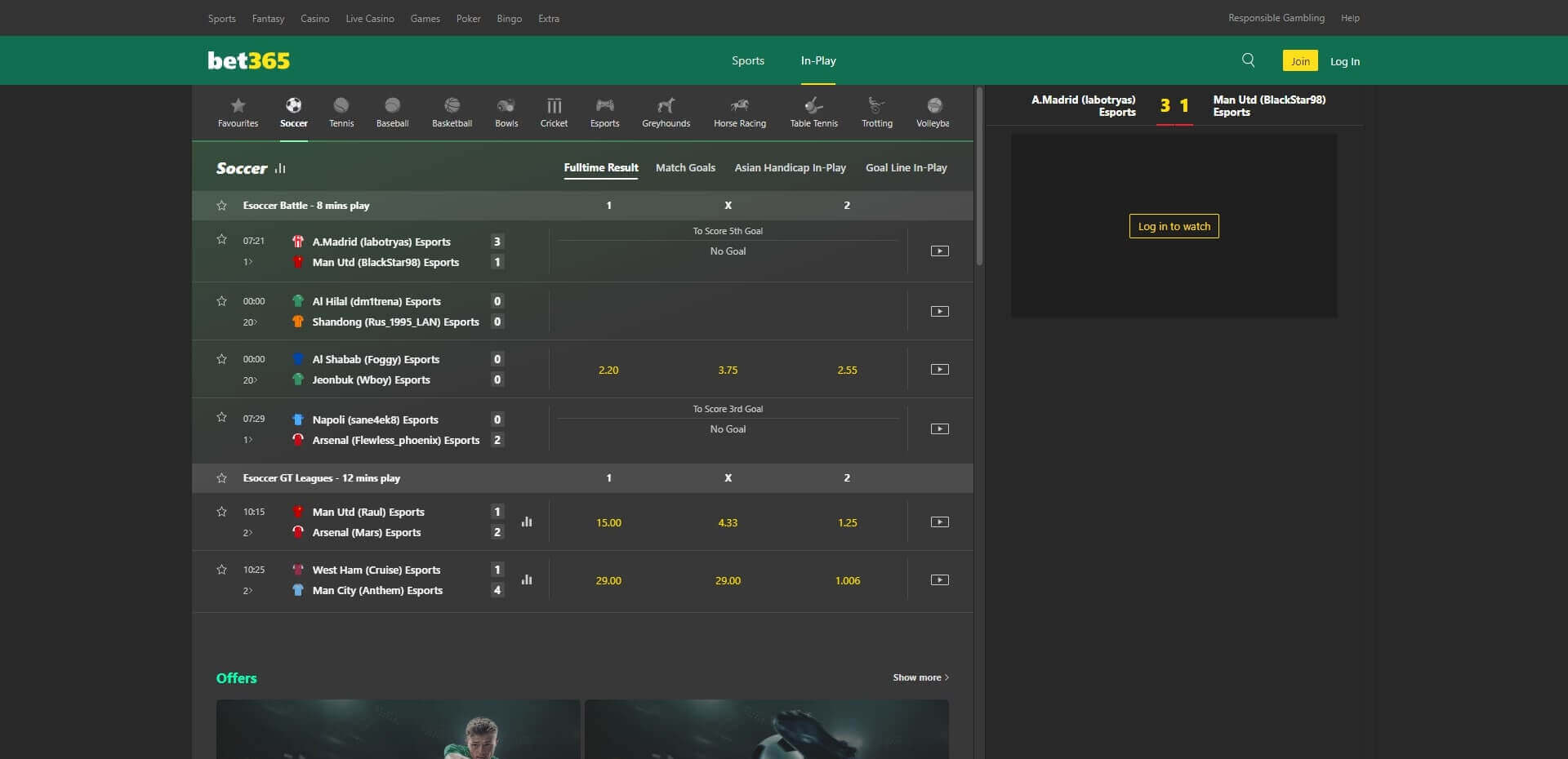 bet365 Live Betting bet365 Live Betting