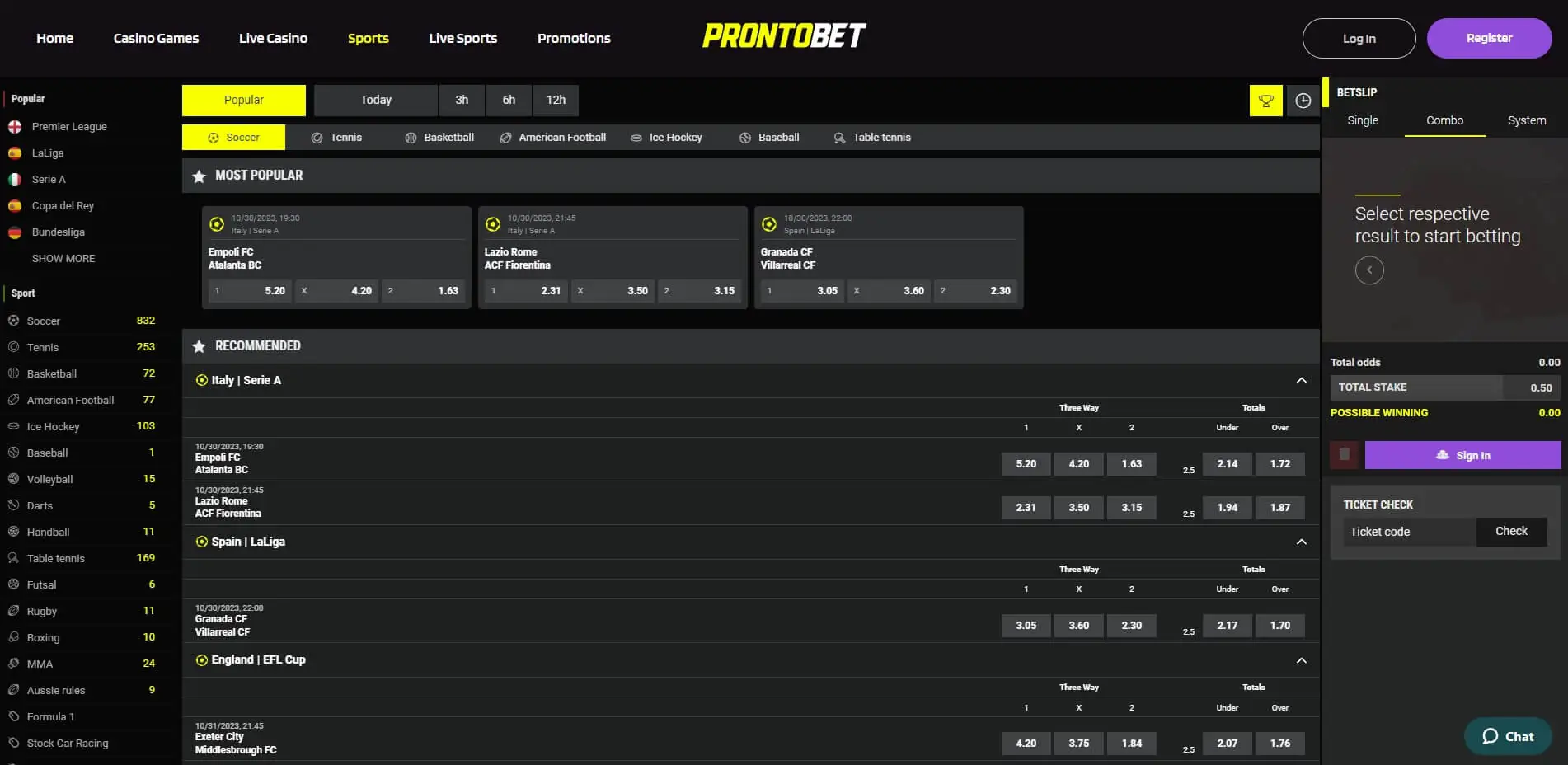 Review ProntoBet ProntoBet Review