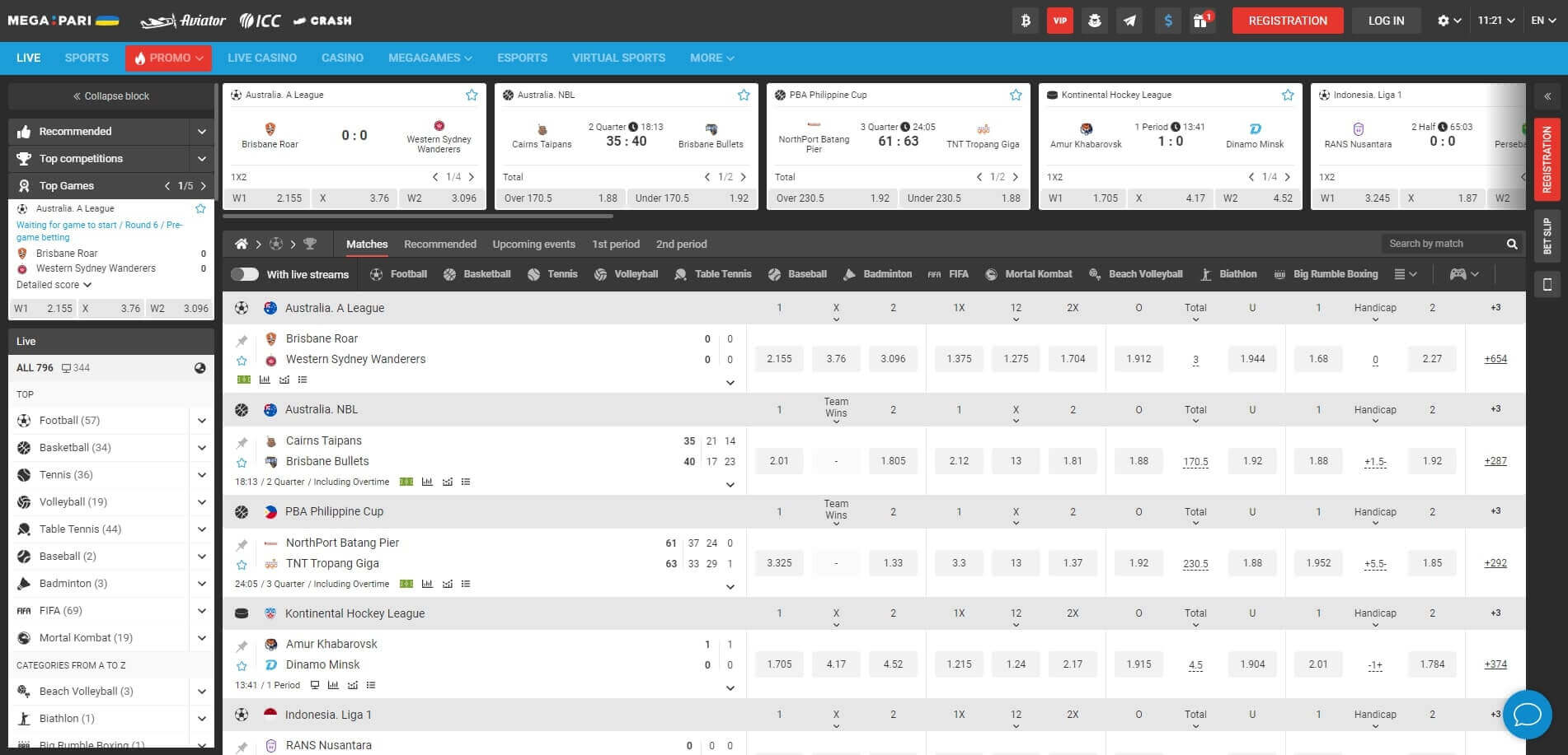 megapari-live-betting Megapari Live Betting