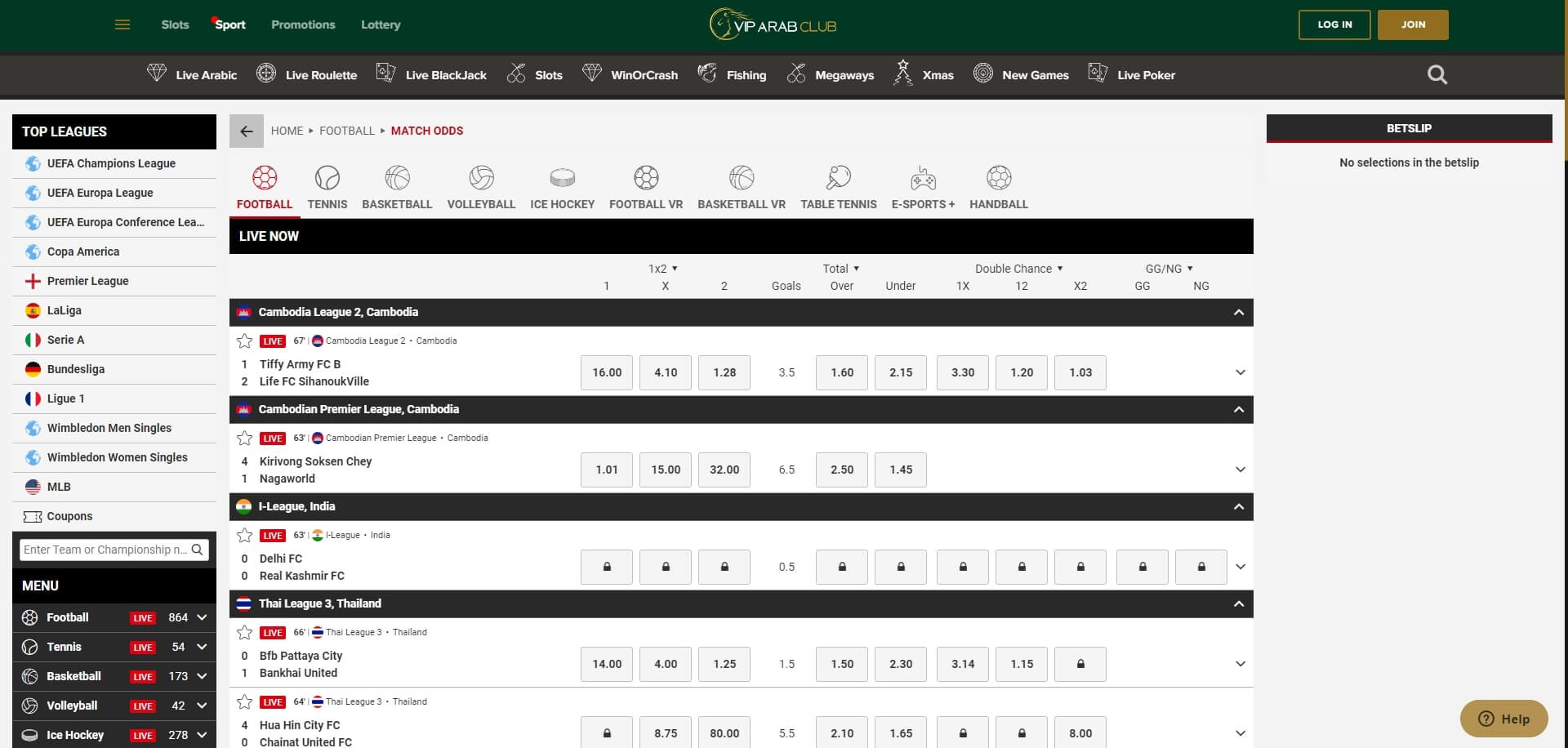 Live Betting VipArabClub VipArabClub Live Betting
