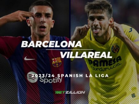 Barca Vs Villareal La Liga 23