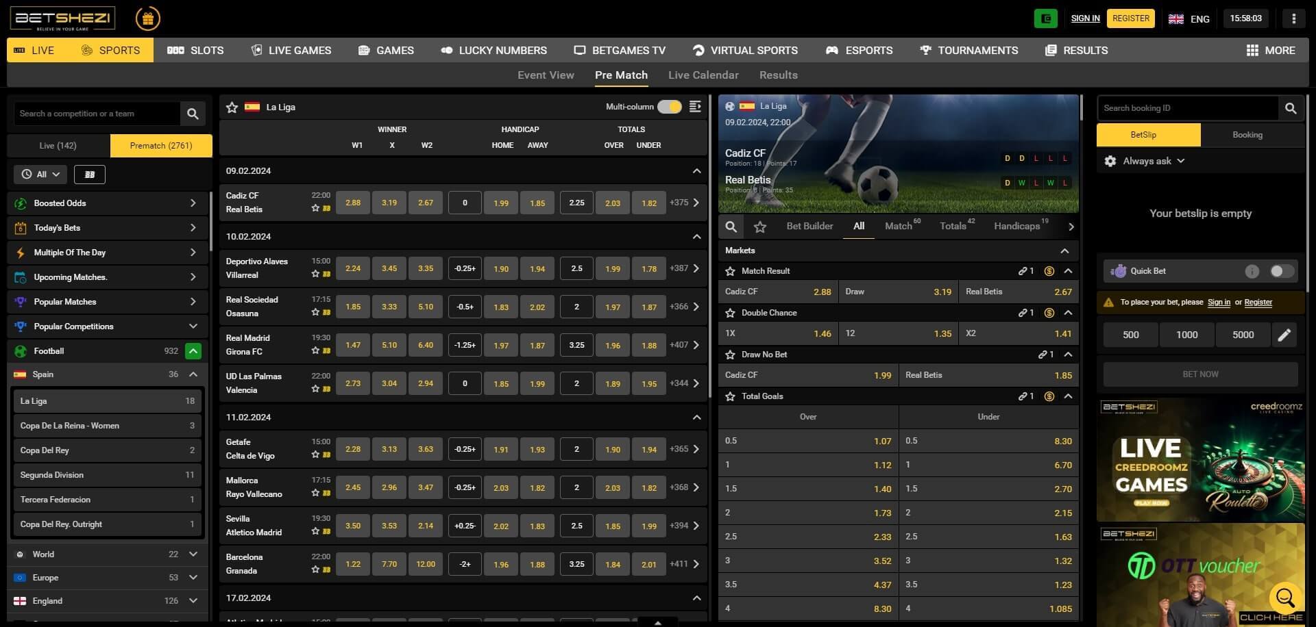 Review Betshezi Betshezi Review