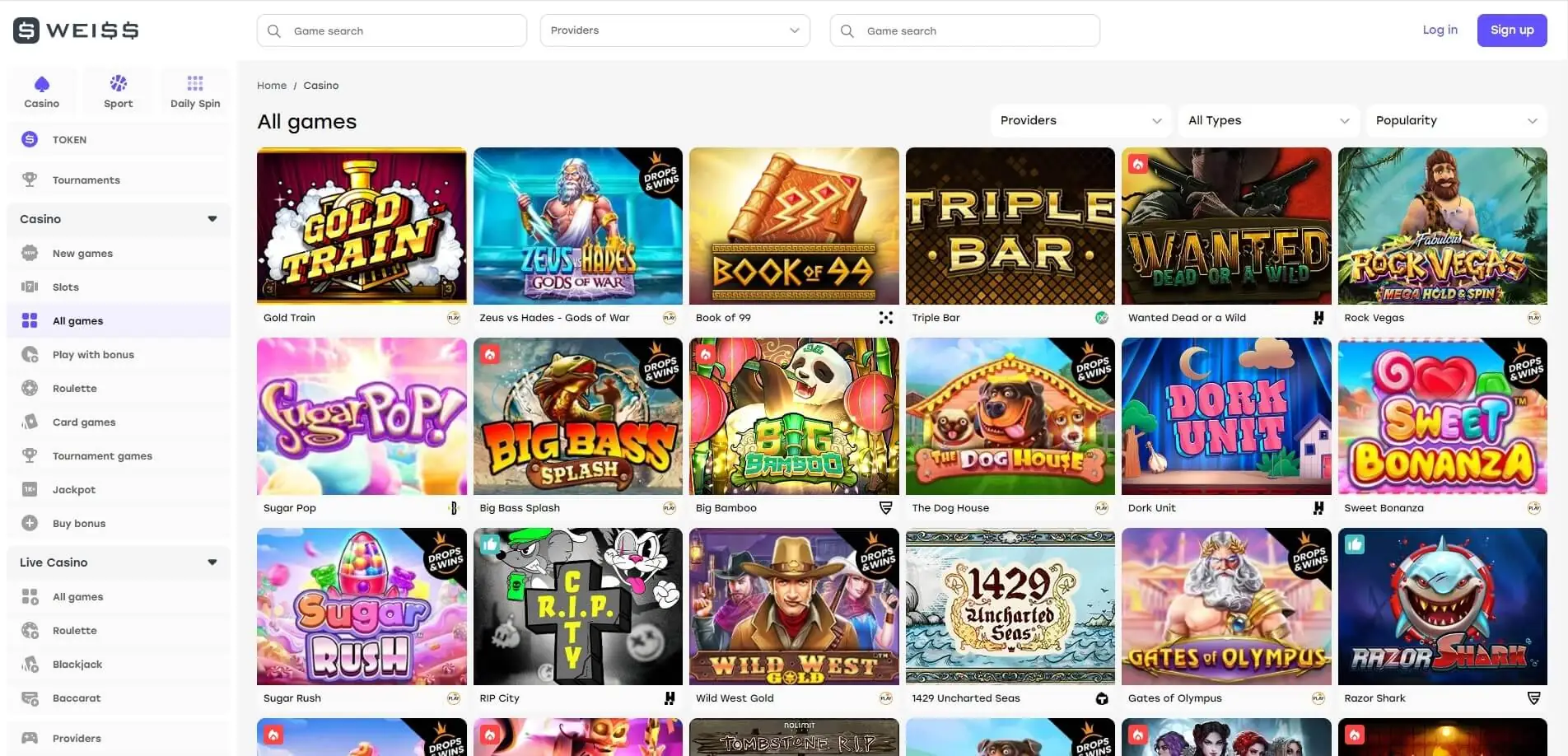 Weiss.bet Casino