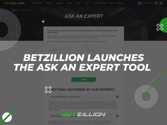 BetZillion Ask an Expert New Tool Launch