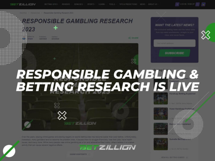 BetZillion Published Responsible Gambling & Betting Research