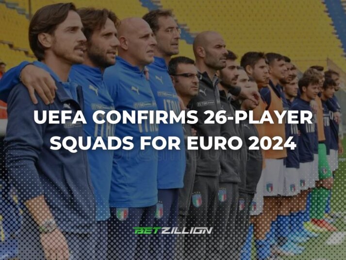 Euro 2024 squads increasd to 26 players - UEFA reports