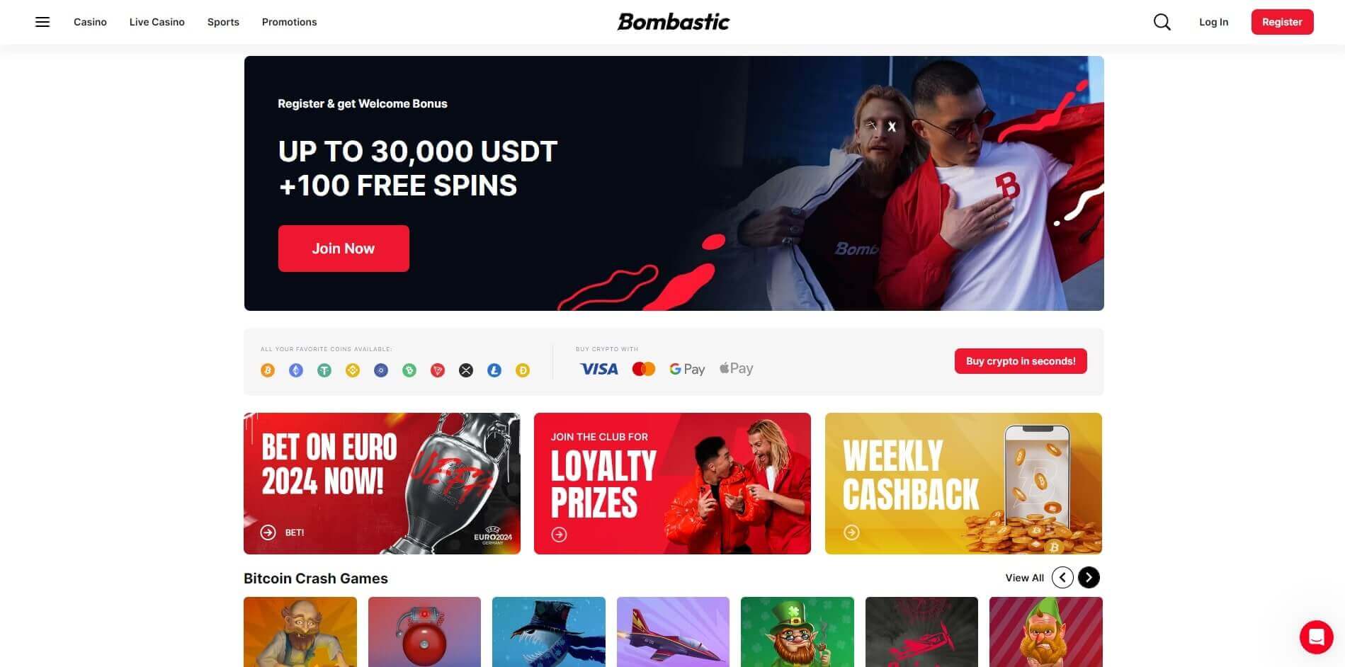 Bombastic Start Sign Up Start Sign Up Bombastic