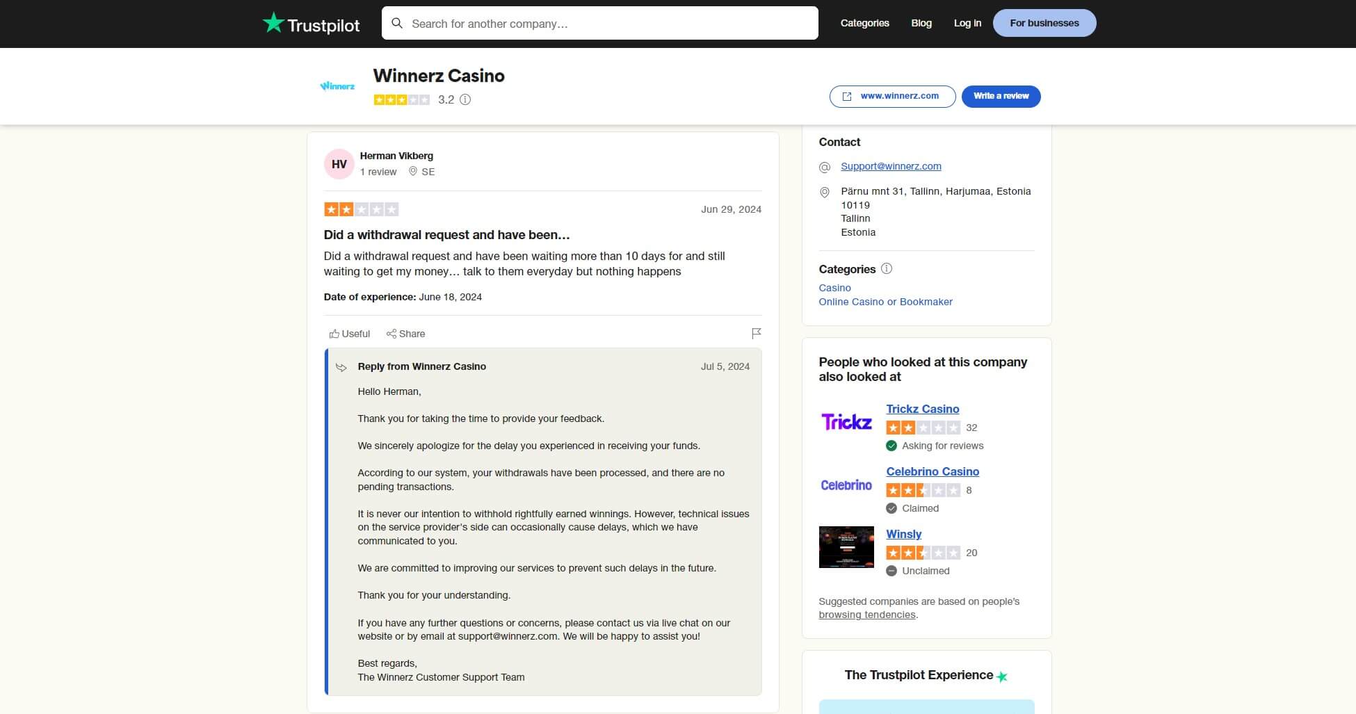 Winnerz Client Reviews Client Reviews Winnerz