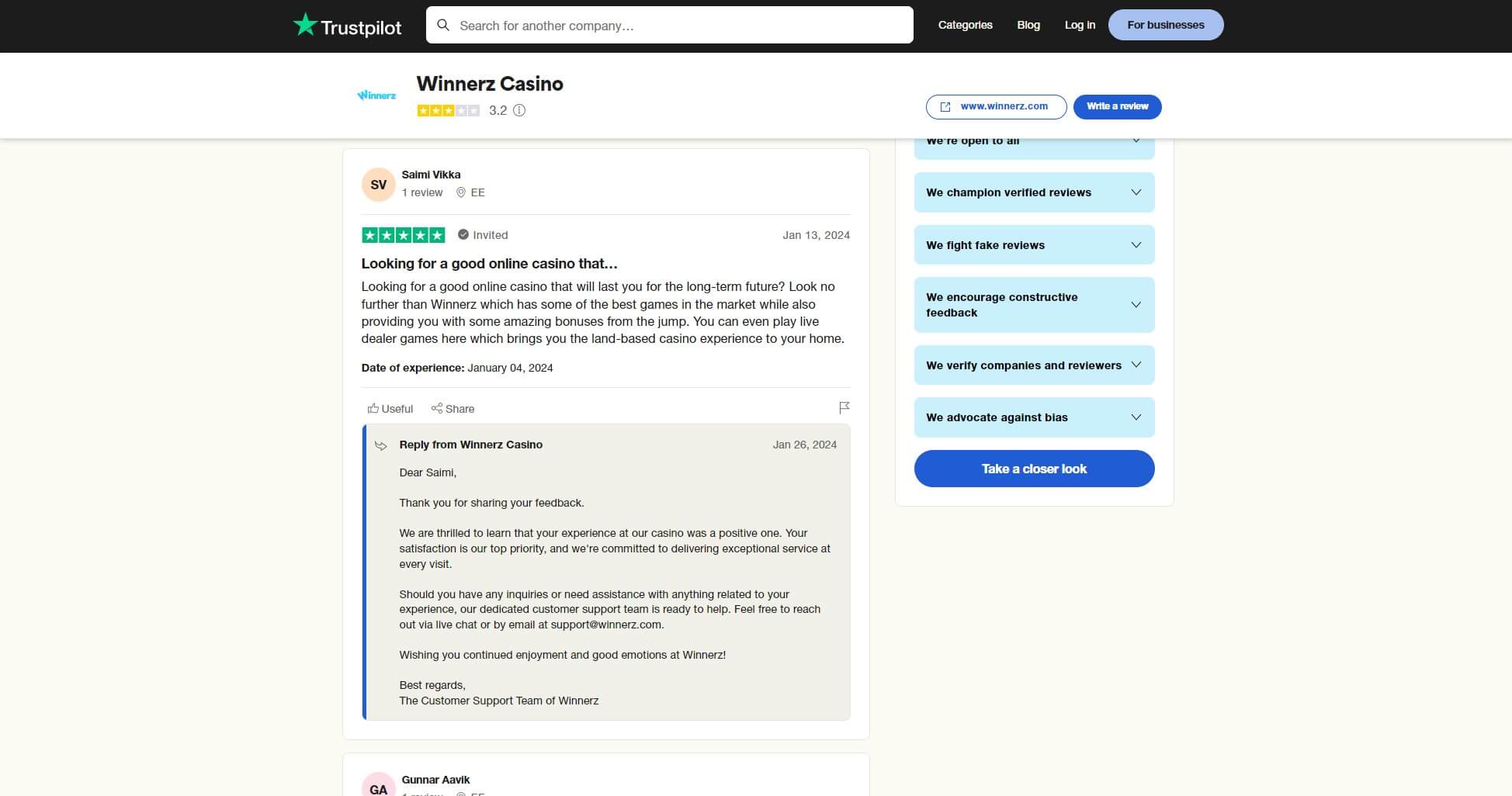 Winnerz Trustpilot Reviews Trustpilot Reviews Winnerz