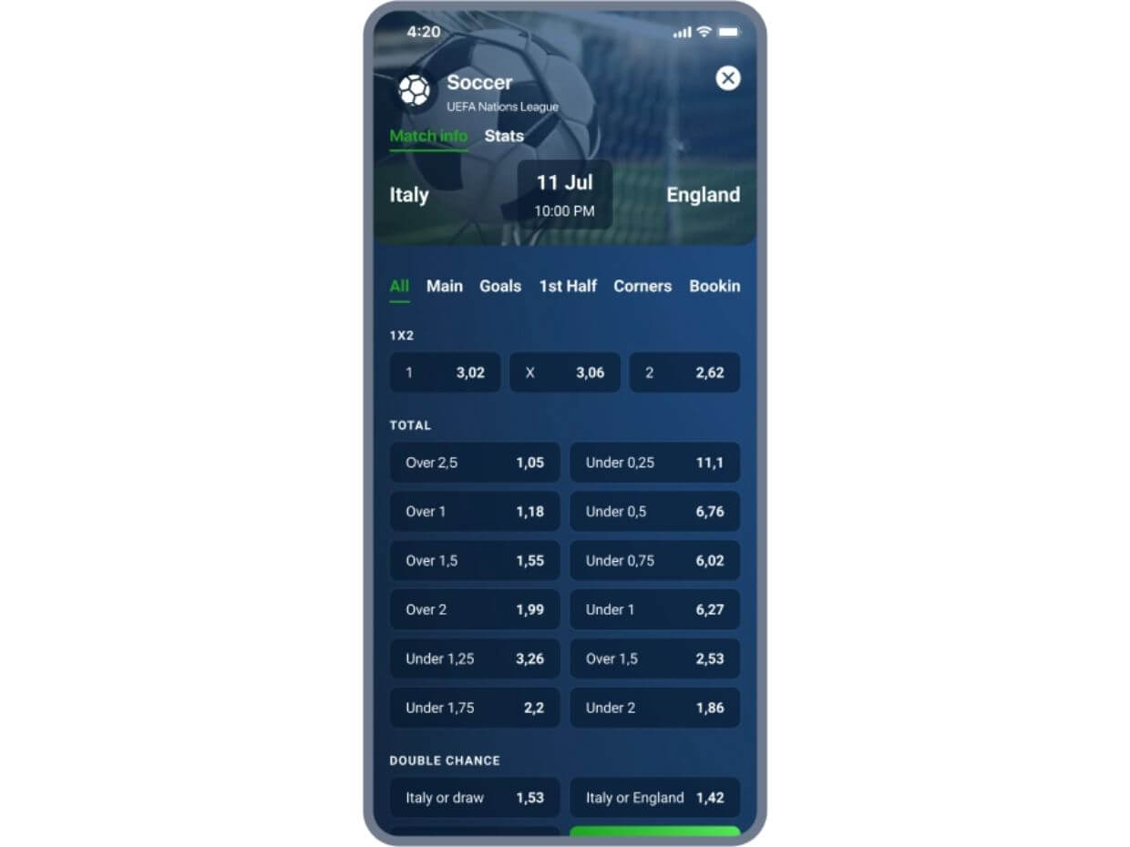 20Bet Application Overview Application Overview 20Bet