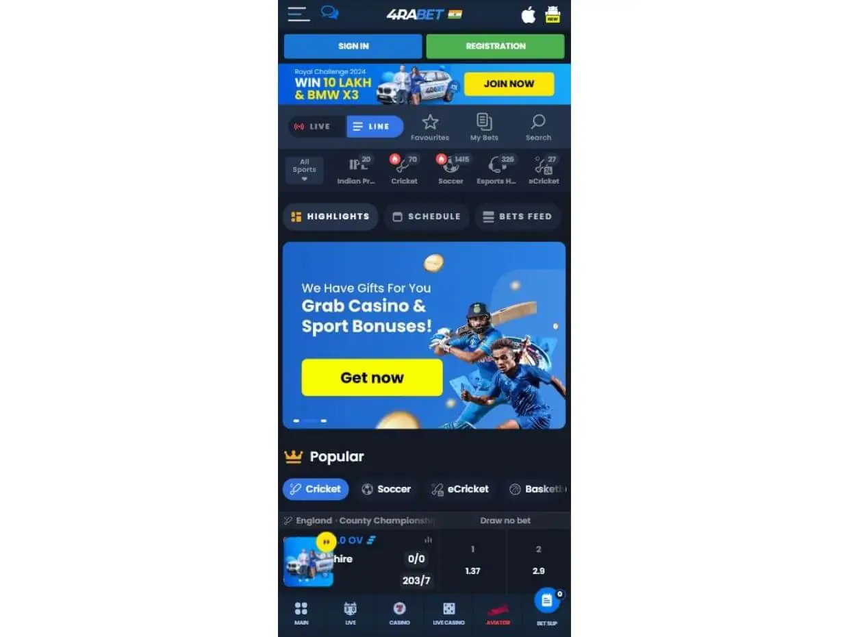 Mobile Review 4Rabet