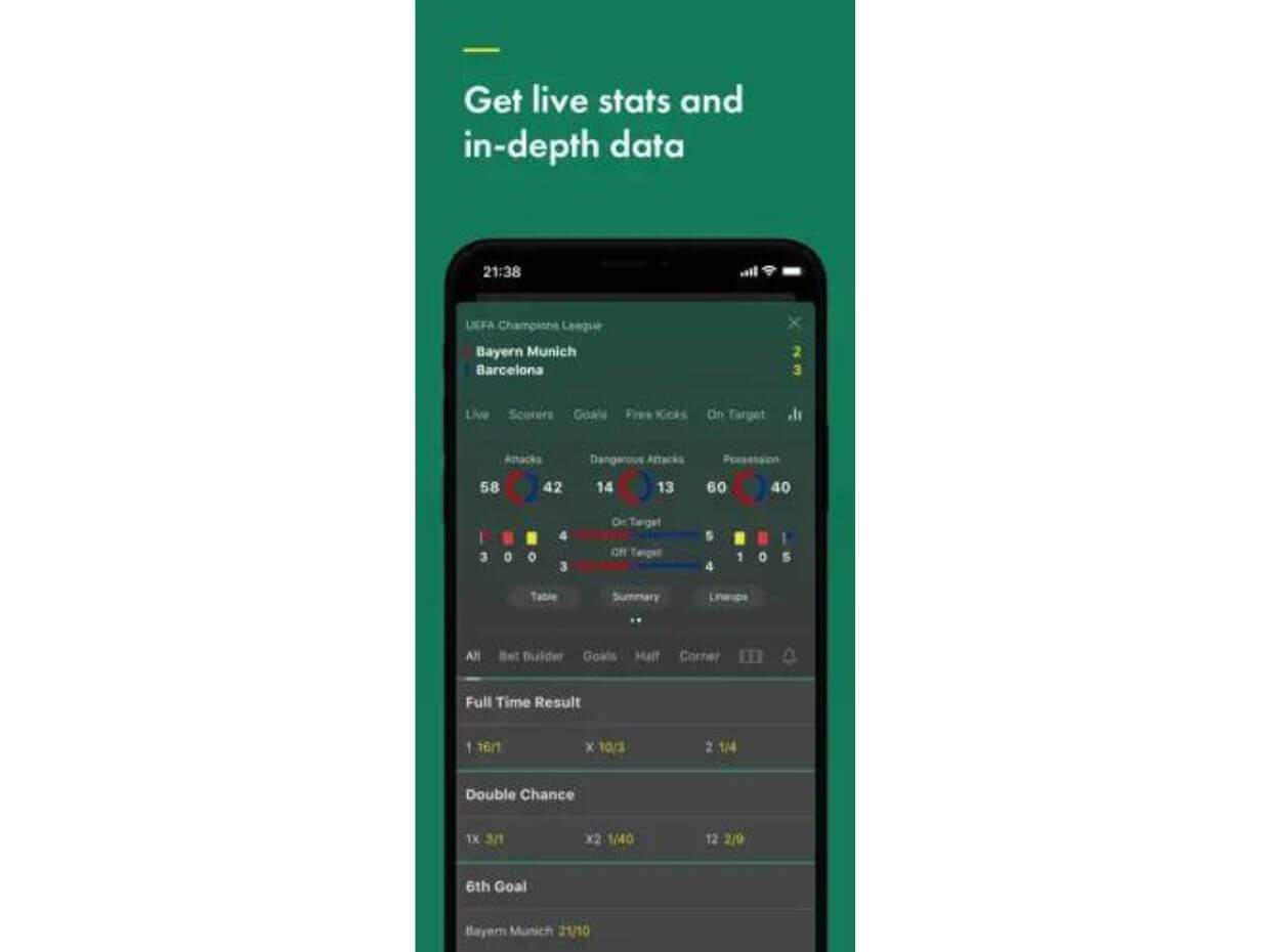 bet365 Application Live Stats Application Live Stats bet365