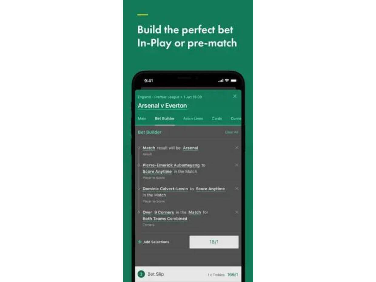 bet365 Application Build Bet Build Bet bet365 Application