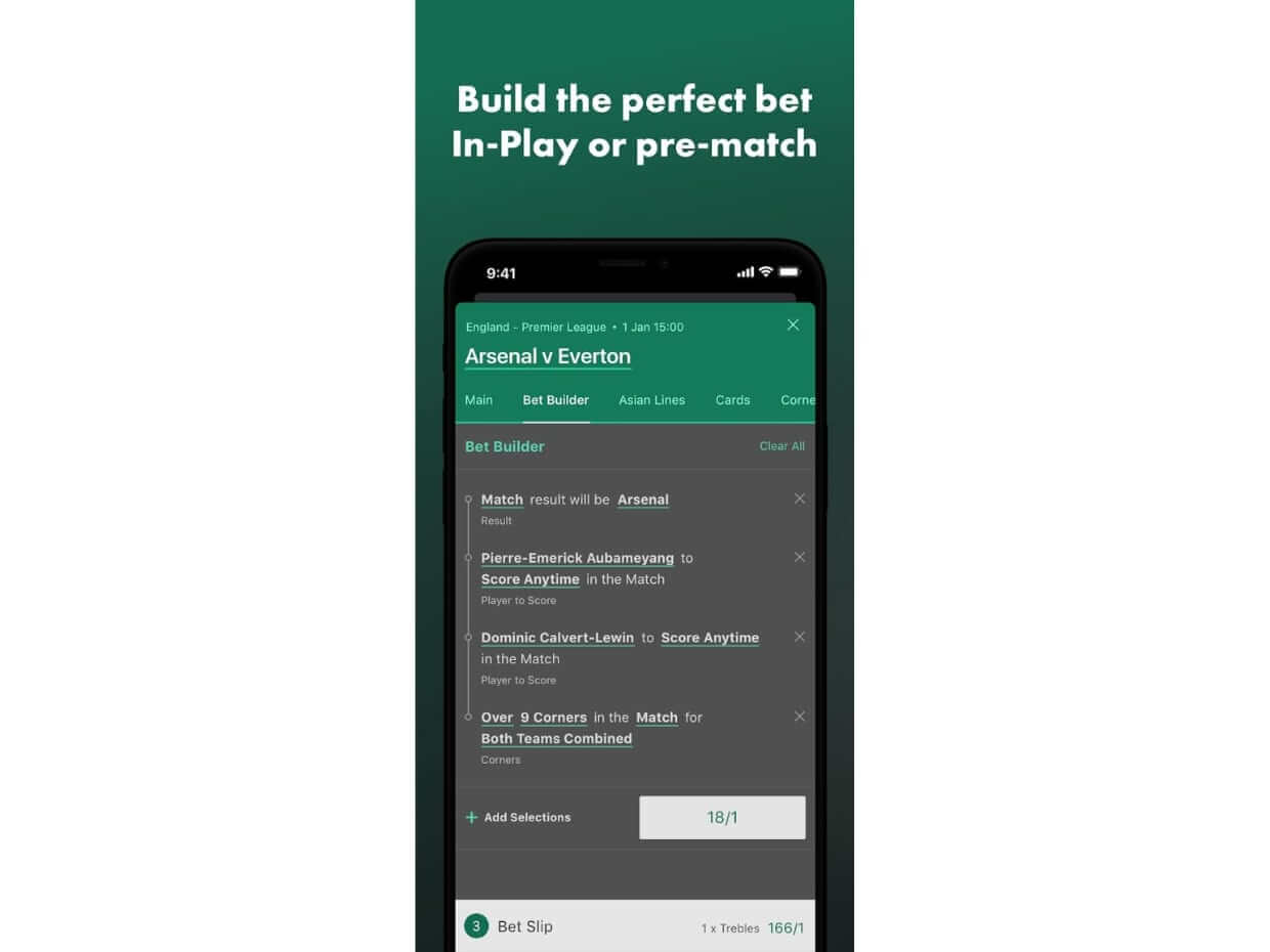 bet365 Application Pre-match Application Pre-match bet365