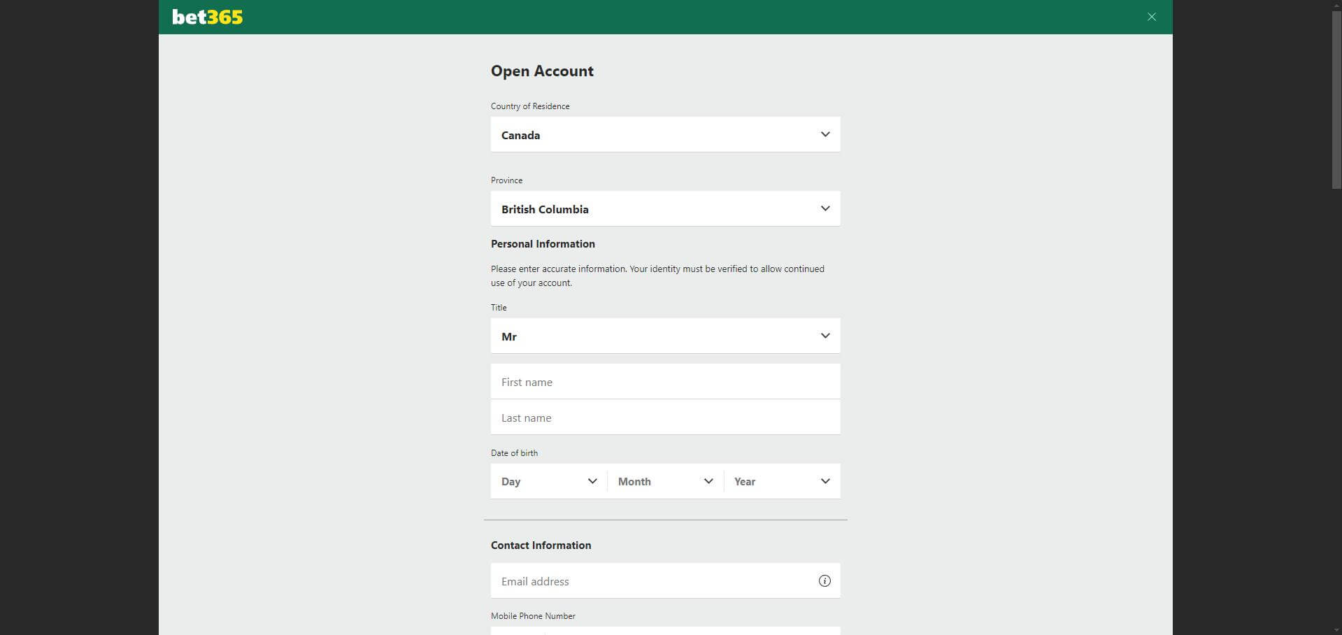 Bet365 Sign Up Sign Up Bet365