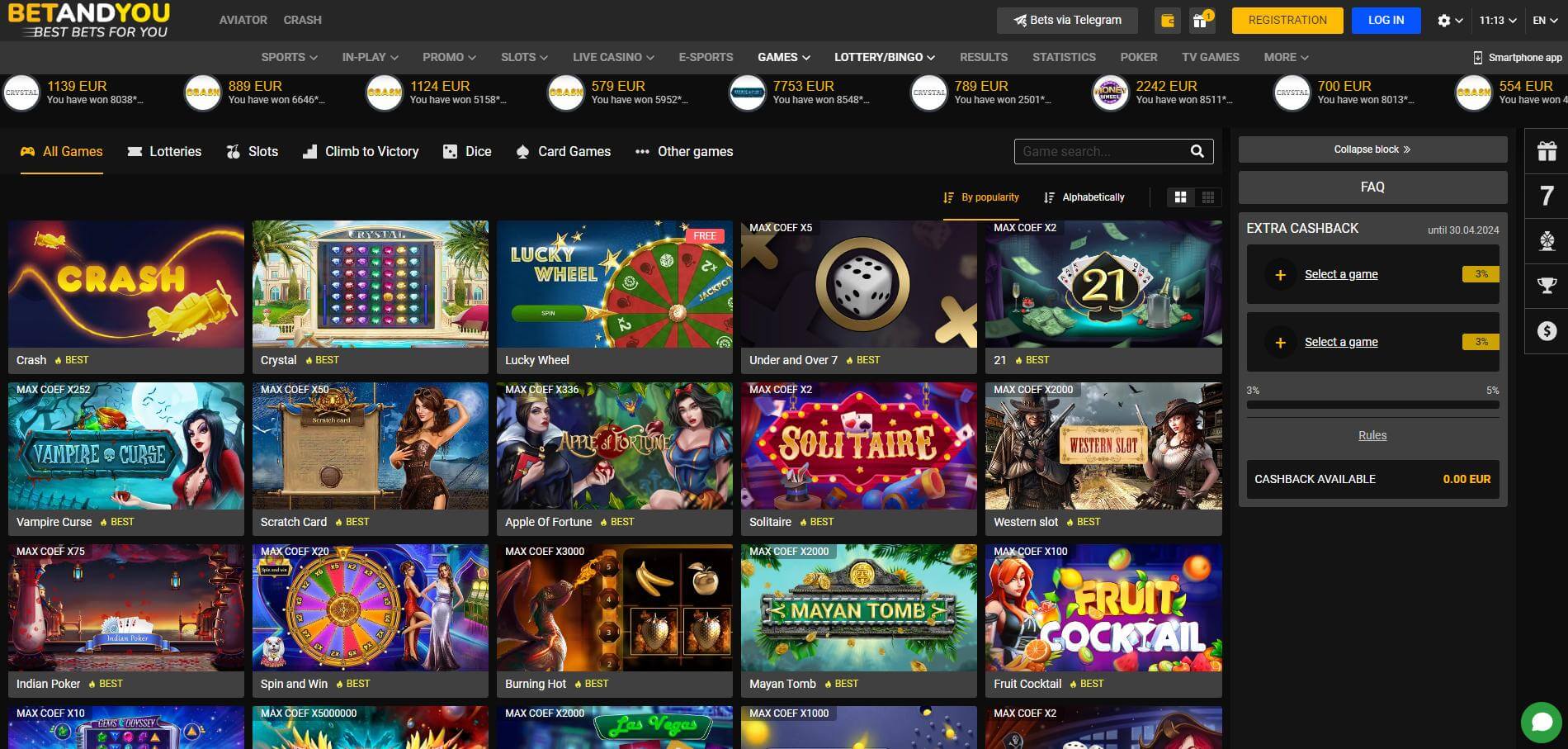 Games Betandyou Betandyou Games