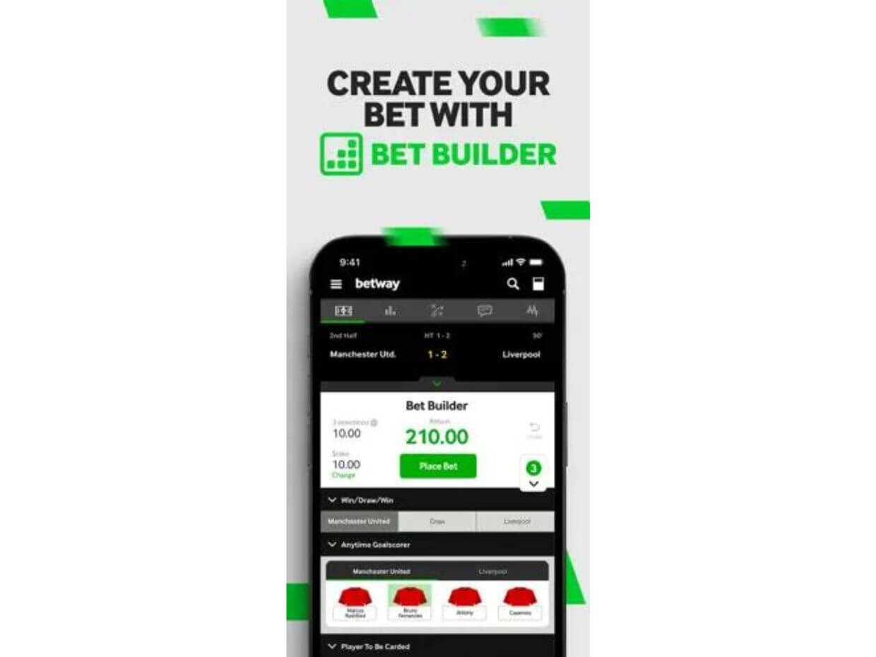 Betway App for Apple Bet Builder App for Apple Bet Builder Betway