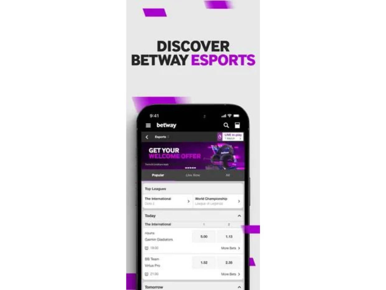 Betway Mobile Application for Apple Mobile Application for Apple Betway