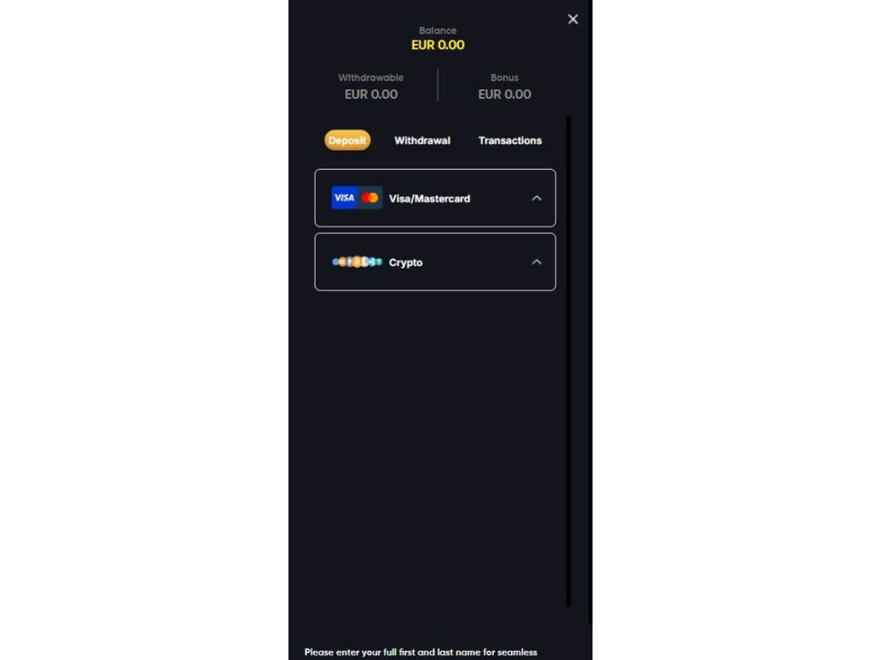InstantCasino Mobile Deposit Mobile Deposit InstantCasino