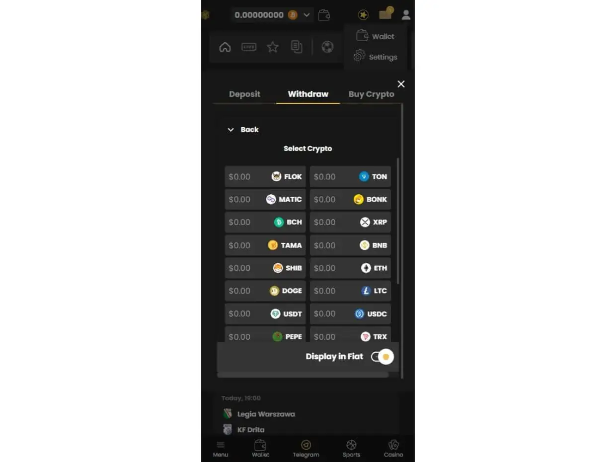 LuckyBlock Mobile Withdraw Mobile Withdraw LuckyBlock