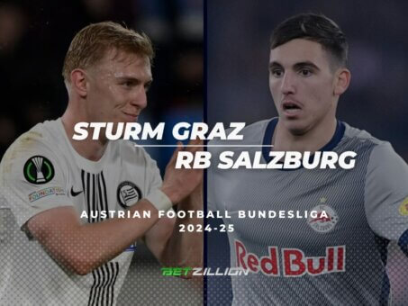 Austrian Football Bundesliga 24 25 Sturm Vs Salzburg