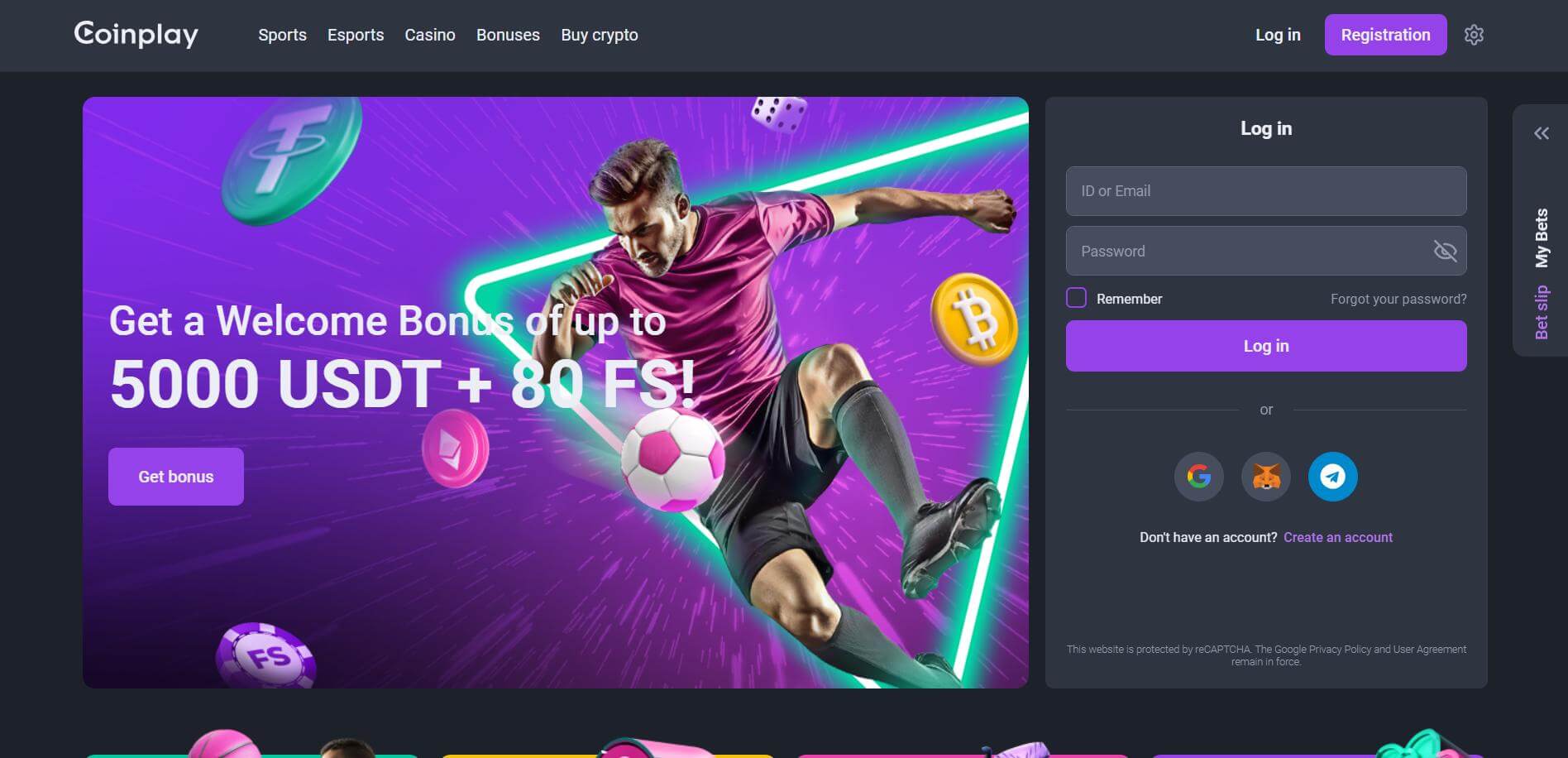 CoinPlay Login Page Login to Your CoinPlay Account