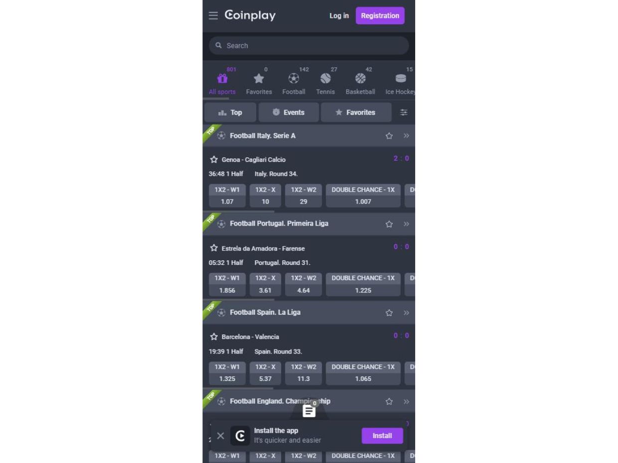 Coinplay Mobile – Enjoy Live Betting On The Go Coinplay Mobile Version For Seamless Live Betting Action