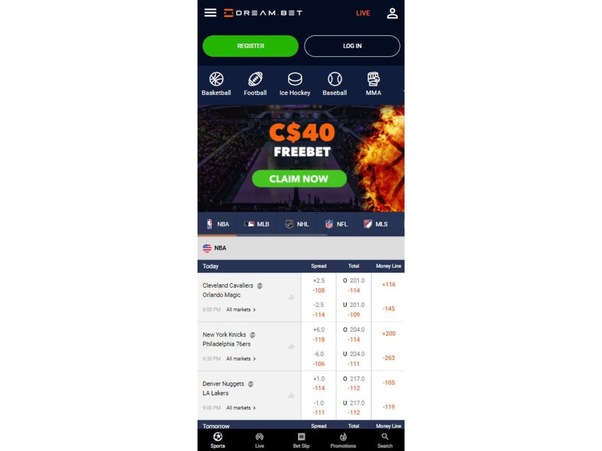 DreamBet Mobile Review DreamBet Mobile Experience Overview