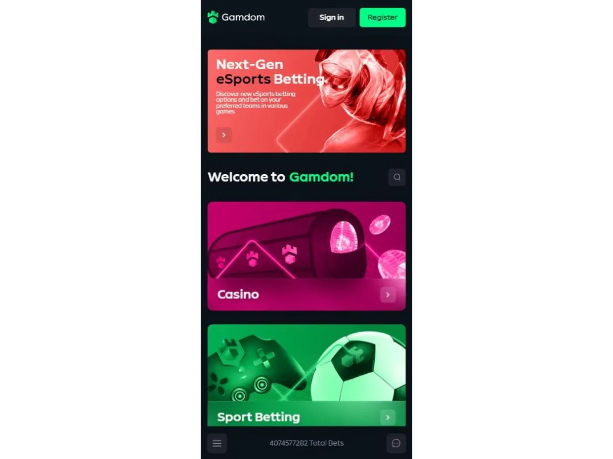 Gamdom Mobile Review Discover Gamdom Mobile Betting Experience