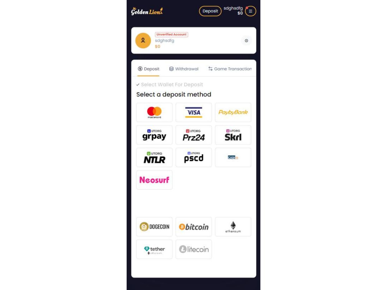 GoldenLion Mobile Deposit Mobile Deposit GoldenLion