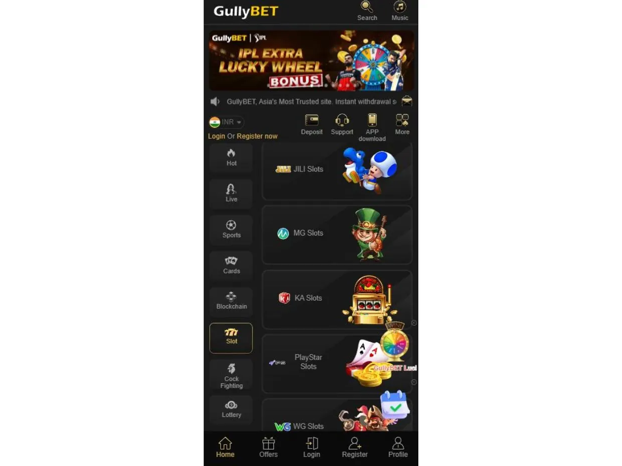 GullyBet Mobile Casino GullyBet Mobile Gaming Experience
