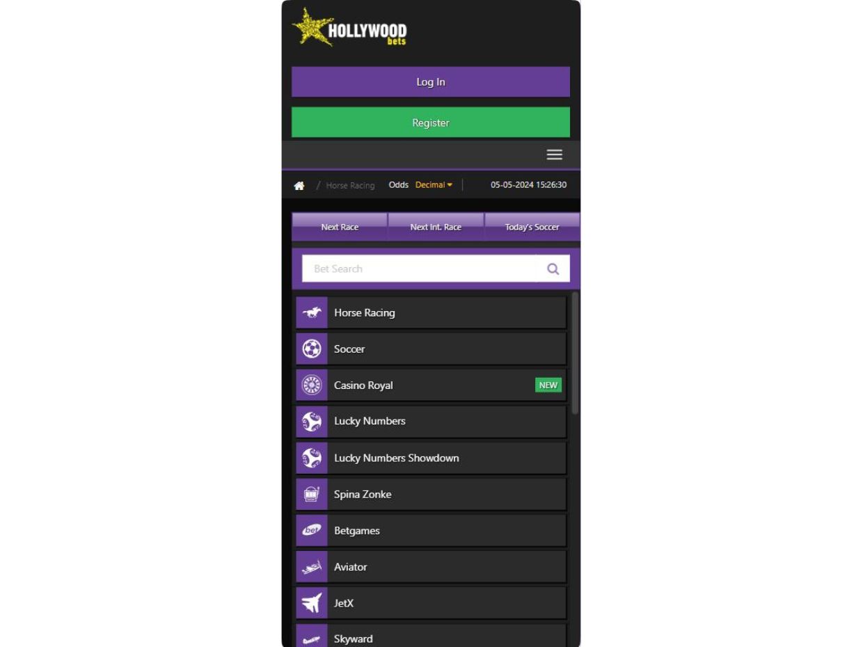 HollywoodBets Mobile Review Mobile Review HollywoodBets