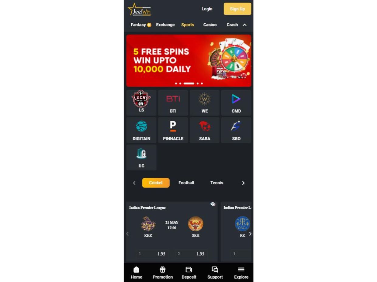 JeetWin Mobile Version Review For A Seamless Betting Experience